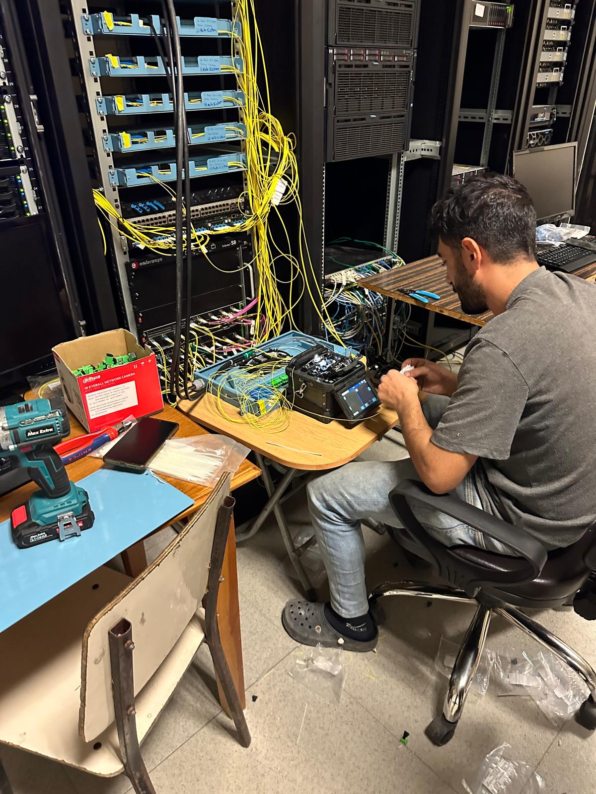 Fiber Optik Sonlandırma Çalışması